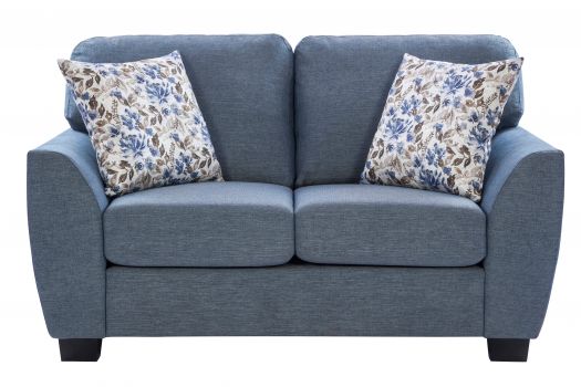 Denver Blue Loveseat