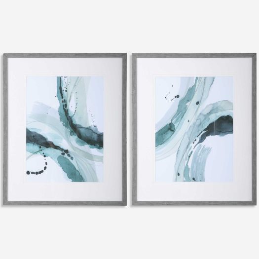 Depth Framed Prints, S/2