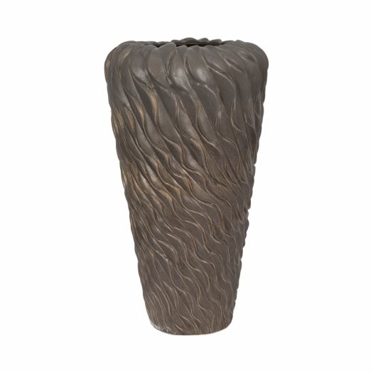 Devone Ceramic Brown Vase