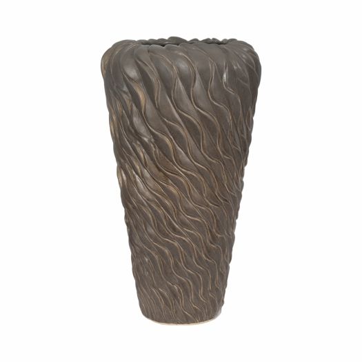 Devone Ceramic Brown Vase