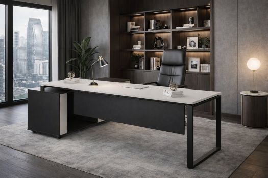 Nexus Office Desk with Return