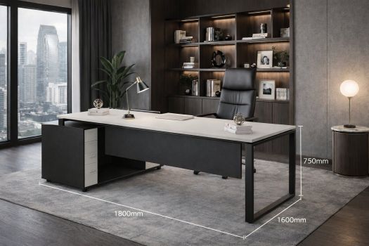 Nexus Office Desk with Return