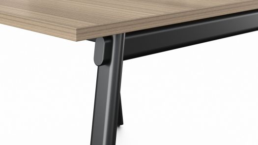 2-Person Office Workstation with Acoustic Divider