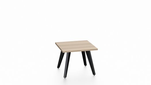 Modern Office Side Table - Light Oak