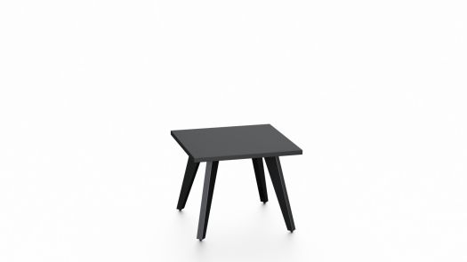 Modern Office Side Table - Black