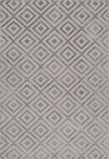 Diamond Dark Grey Rug