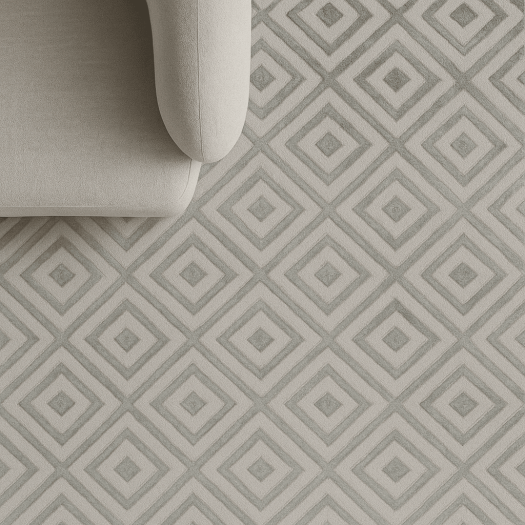 Diamond Dark Grey Rug