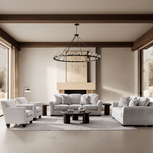 Dillon Grey Sofa (249cm)