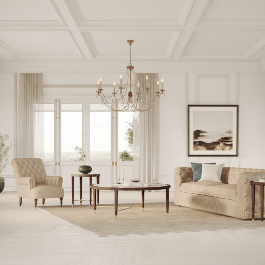 Diwan Round Coffee Table