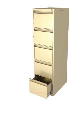 5 Drawers cabinet - G