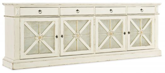 Grand Premier Entertainment Console Blanc