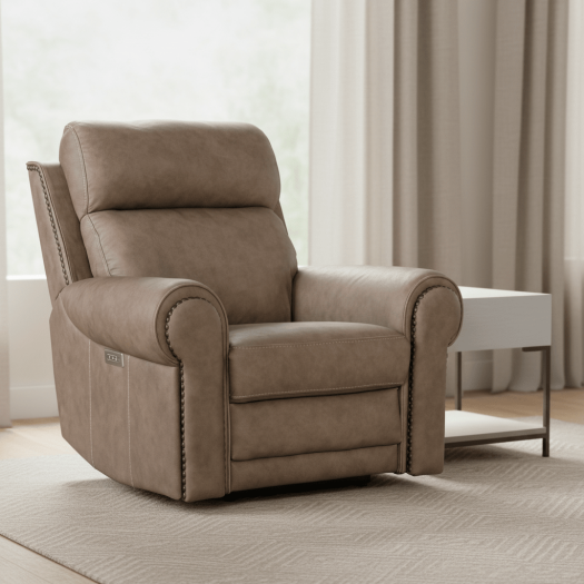 Duncan Power Recliner with Power Headrest & Lumbar