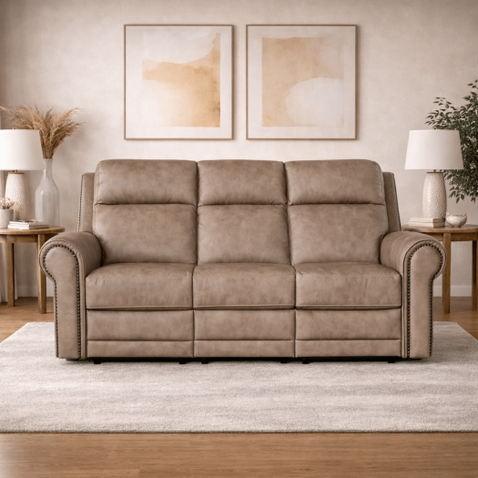 Duncan Power Sofa with Power Headrest & Lumbar