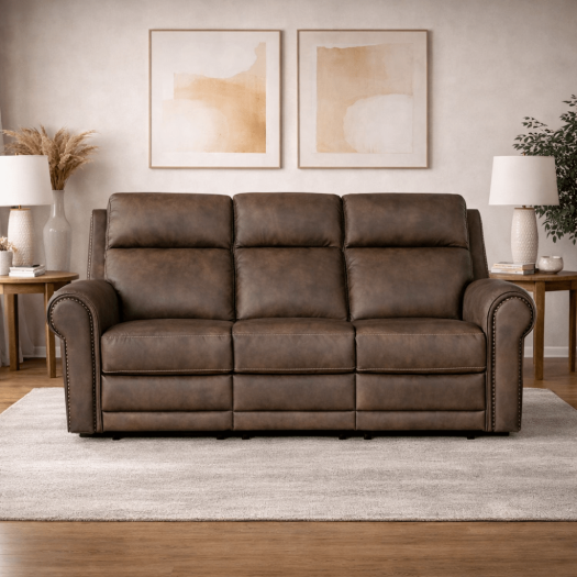 Duncan Power Sofa with Power Headrest & Lumbar