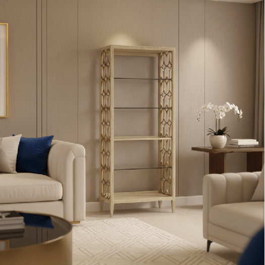 Eave - Etagere/Bookcase-sundrench oak