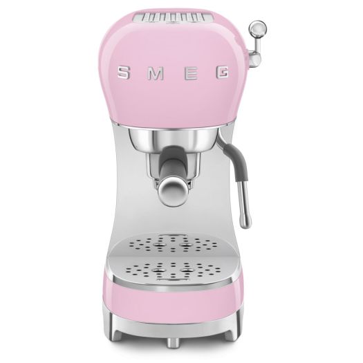 Smeg 50’s Retro Style Espresso Coffee Machine with Pump, Pink