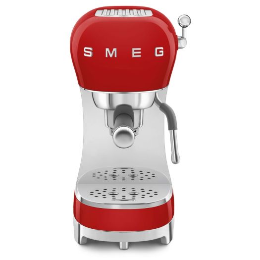 Smeg 50’s Retro Style Espresso Coffee Machine with Pump, Red