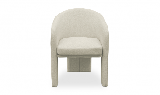 Clara Dining Chair Performance Fabric Beige