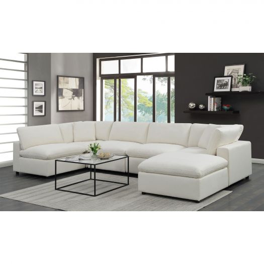 Roots Cloud 9 White Sectional