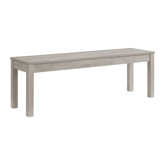 Eleanor Dining Bench in White