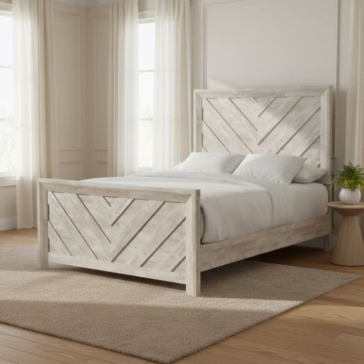 Eleanor Full Bed in White