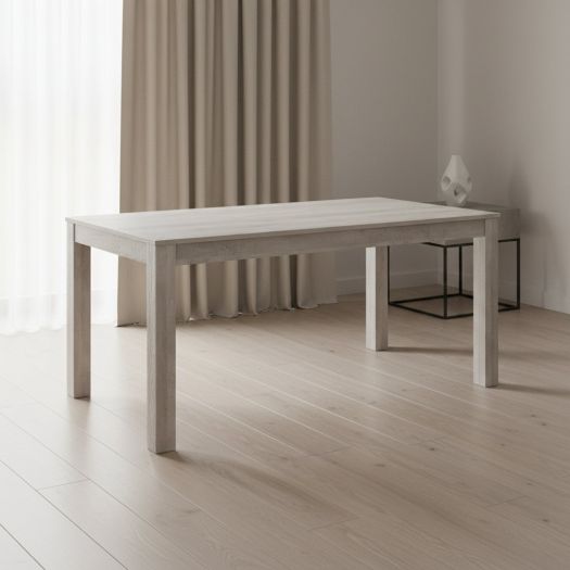 Eleanor Rectangular Dining Table in White