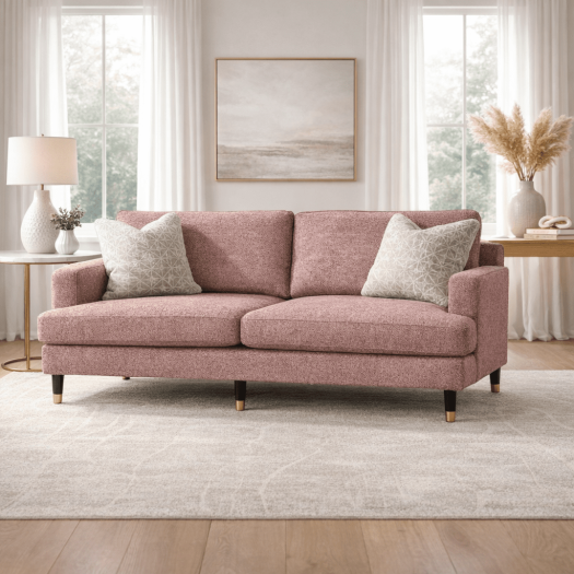 Elif Rosy Sofa (221cm)