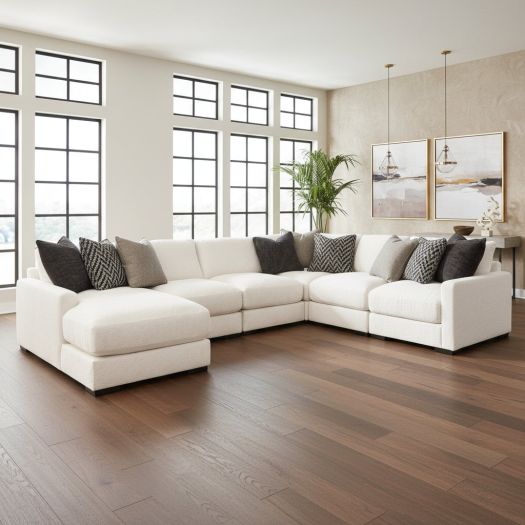 Elissa Court 6-Piece Sectional with Chaise