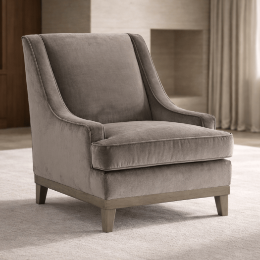 Ella Beige Accent Chair