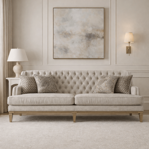 Ella Beige XL Sofa