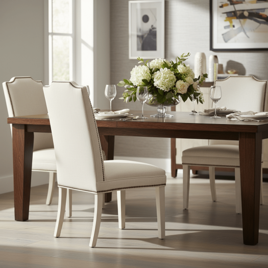 Empire Tall Back Armless Stack Chair