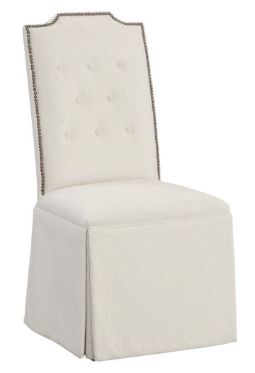 Empire Tall Back Skirted Dining Chair