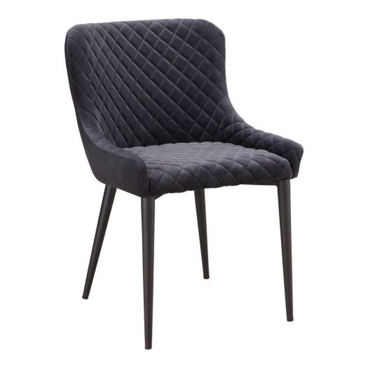 Etta Dining Chair Dark Grey