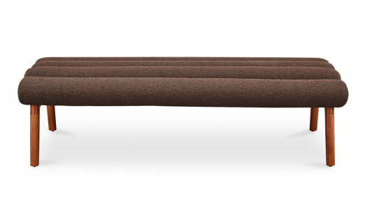 Arlo Bench Performance Fabric Dark Brown