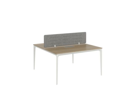 Arc Workstation Desk - Wood