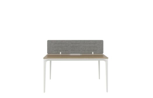 Arc Workstation Desk - Wood