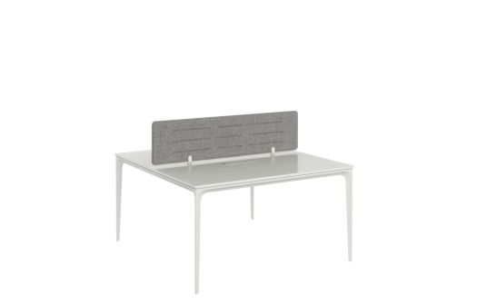 Arc Workstation Desk - White