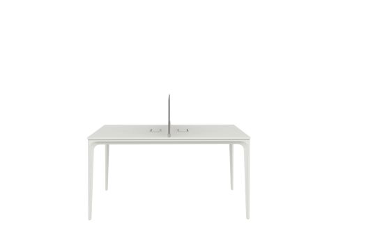 Arc Workstation Desk - White