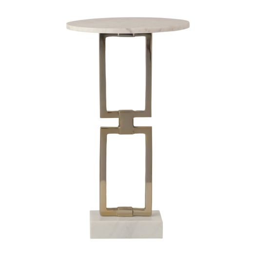Fancy golden stone accent Table