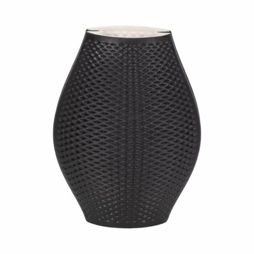Fernando 3d Printed Vase, Black