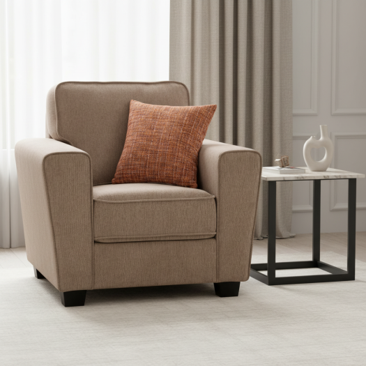 Fernley Friendly Caramel Chair