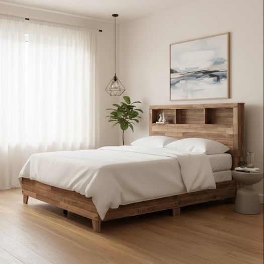 Finaria Full Bookcase Bed