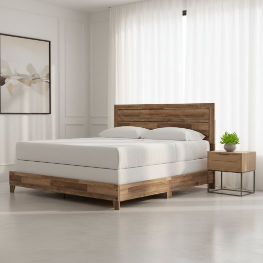 Finaria King Panel Bed