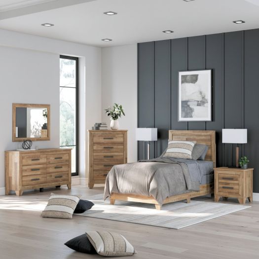 Finaria Twin Panel Bedroom