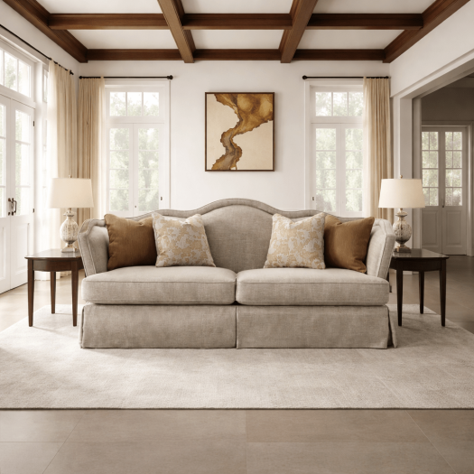 Finest Beige Sofa (228cm)