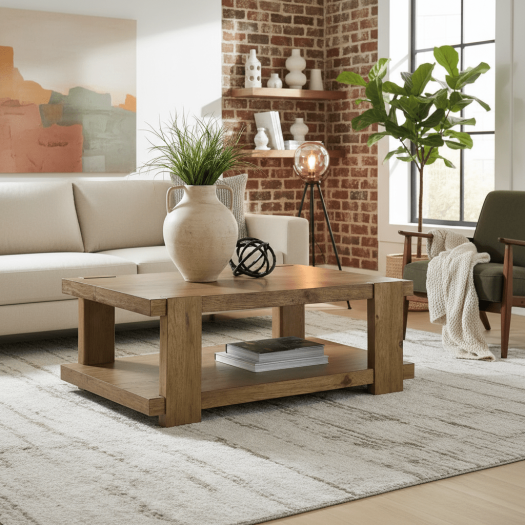 Flangren Rectangular Cocktail Table