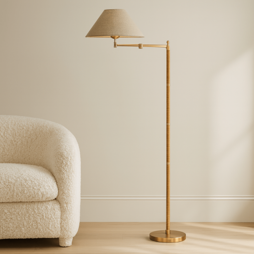 FLOOR LAMP W/ SHADE