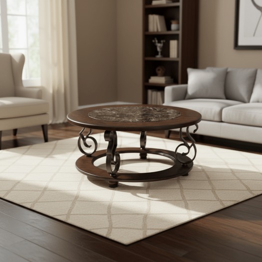 Frallyn Round Cocktail Table