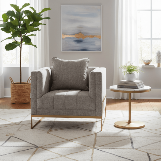 Francisco Brown Chair W92