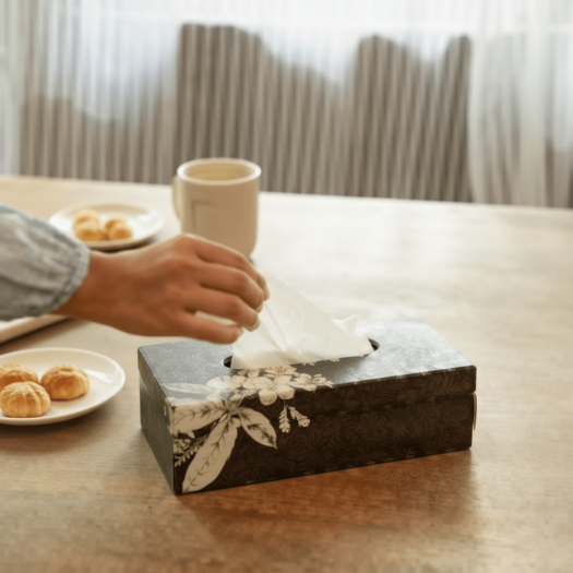 Frangipani Tissue Box